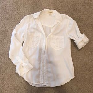 Anthropologie Cloth & Stone button down camp shirt